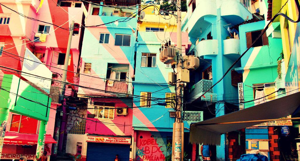Favela Santa Marta in Rio de Janeiro. (Foto: Greta Hamann)